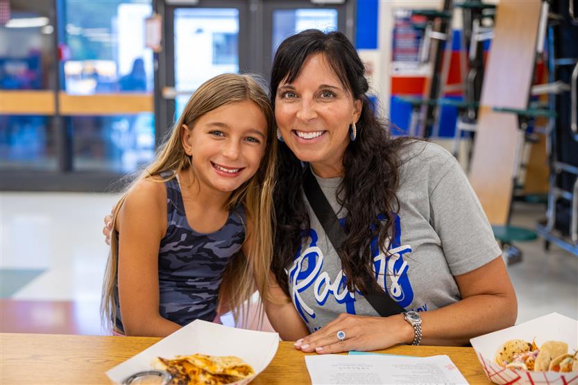 People enjoy back to school night